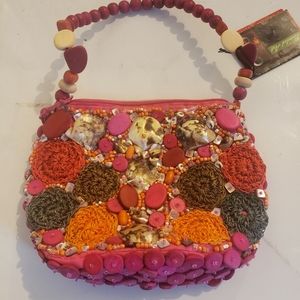 Beaded purse